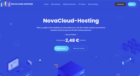 #冬季促销#NovaCloud-Hosting：德国vps，AMD Ryzen 9 7950X3D@1核/2GB/20GB NVME/4TB流量/1Gbps带宽，€15/年-国外主机测评