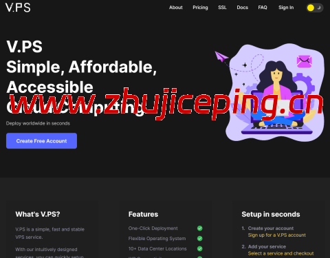 V.PS：圣何塞CN2 GIA/AS9929/CMIN2、日本软银/CN2 GIA、澳大利亚/英国/荷兰AS9929等，€6.95/月起-国外主机测评