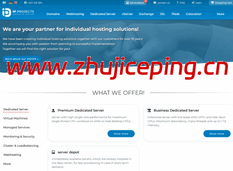 ip-projects:德国vps,2核/4GB/40GB SSD/50TB@1Gbps带宽,€3.86/月-国外主机测评