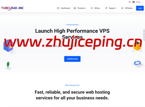 Tudcloud：全场VPS八折，香港VPS月付4美元起，美国VPS月付4.8美元起-国外主机测评