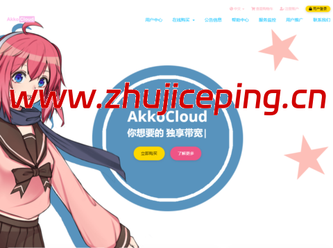 AkkoCloud:美国圣何塞CN2 GIA线路VPS,500Mbps带宽起,年付299元起,三网回程CN2 GIA-国外主机测评