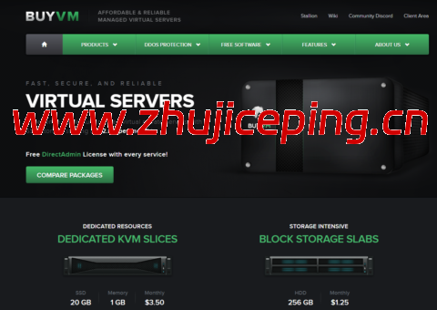 #补货#BuyVM：1Gbps不限流量VPS，$2/月起，可选拉斯维加斯/纽约/迈阿密机房-国外主机测评