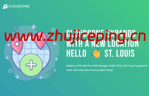 CloudCone:圣路易斯vps,1核/1GB/14GB SSD/1TB@1Gbps带宽,$12.99/年-国外主机测评