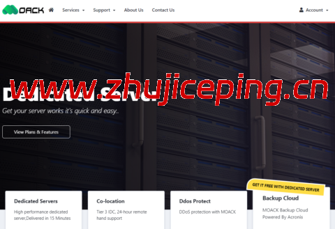 Moack（蘑菇主机）：韩国独服，E3-1230v2/16GB/400GB SSD/30M~200M，$60/月，CN2+BGP线路-国外主机测评