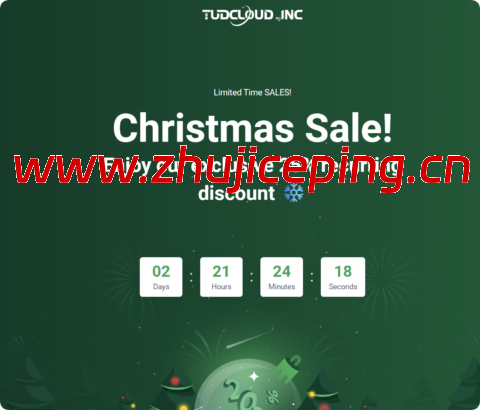 #双旦狂欢季#Tudcloud：VPS 主机全场 7.5 折限时特惠，香港CN2线路VPS月付3.75美元起，西雅图VPS月付4.5美元起-国外主机测评