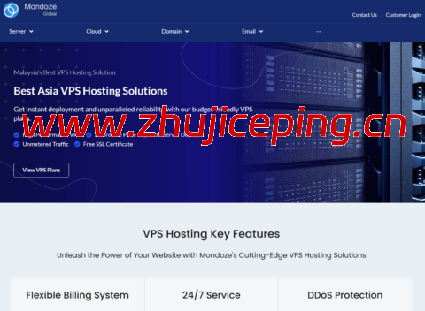 Mondoze:马来西亚原生机房IP,动态住宅(ISP) VPS 方案低至 $8.33/月,无限流量 + 支持加密货币付款!-国外主机测评