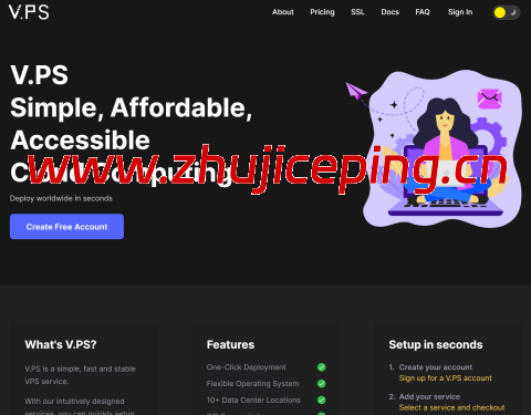 V.PS：国外高速优化线路 VPS 月付€6.95 起，多地区多线路可选，欧洲节点升级 CMIN2 优化移动访问-国外主机测评