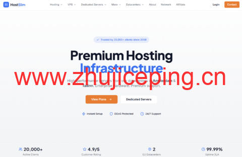 HostSlim 忠实客户专属福利|阿姆斯特丹 & 塔林独立服务器限时 35% 折扣 4 月 30 日截止-国外主机测评