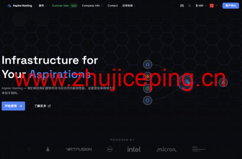 AspireHosting:夏季大促 美国德国高配 VPS 4 核 8G 大内存 100G NVMe 1Gbps 带宽月付 4.95 美元起-国外主机测评