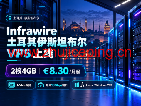 Infrawire 土耳其伊斯坦布尔 VPS 上线:2核4GB €8.30/月起,NVMe存储、最高10Gbps端口-国外主机测评